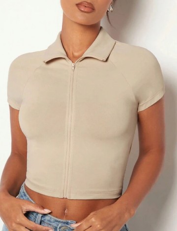 Top SHEIN, bej