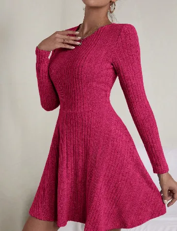 Rochie scurta SHEIN, roz Roz