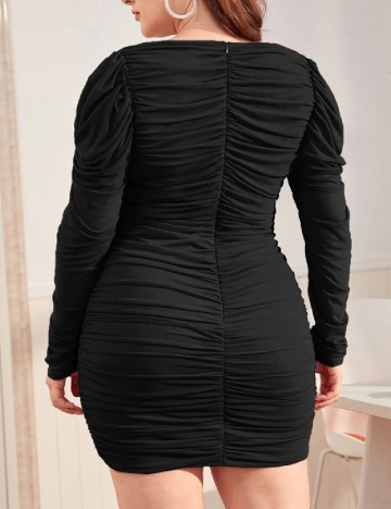 Rochie scurta SHEIN CURVE, negru