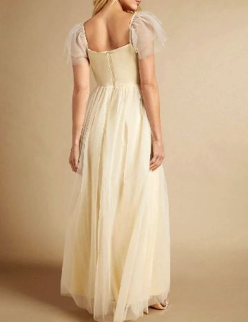 Rochie lunga SHEIN, galben deschis