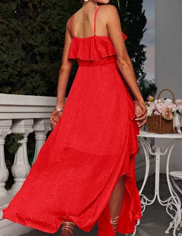 Rochie lunga SHEIN, rosu Rosu