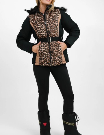 Geaca Threadbare, animal print