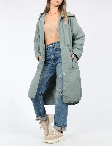 Geaca Pull&Bear, verde Verde