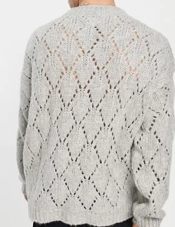 Pulover ASOS, gri Gri
