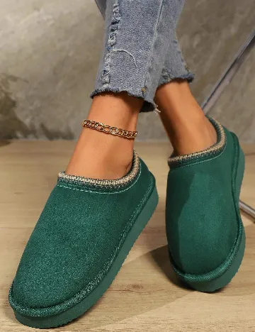 Saboti SHEIN, verde Verde