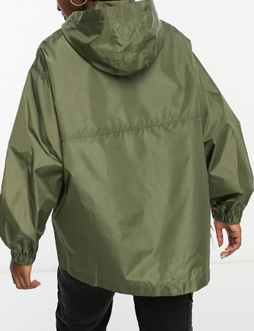 Jacheta de ploaie ASOS, verde