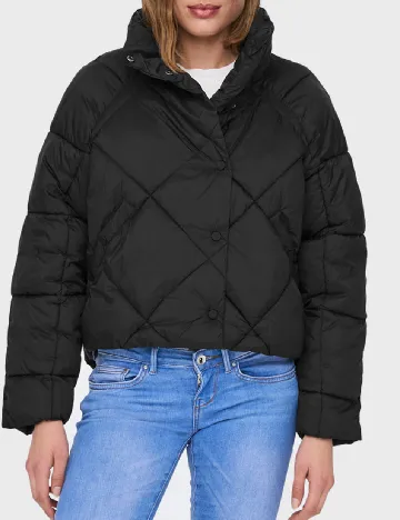 Geaca Only, negru Negru