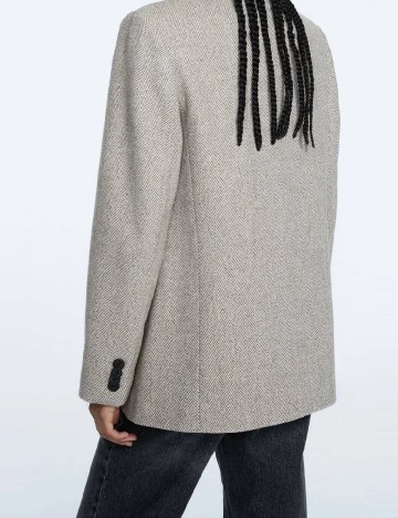 Palton Stradivarius, gri