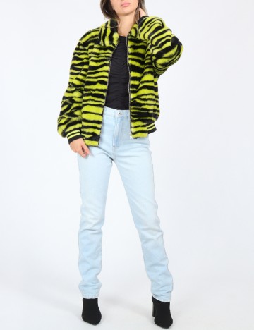Jacheta Only, verde/negru