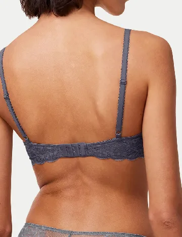 Sutien Triumph, bleumarin inchis Albastru