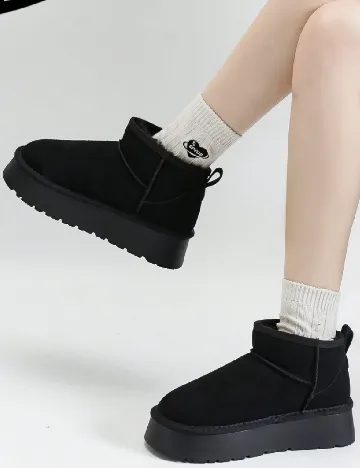 Ghete SHEIN, negru Negru