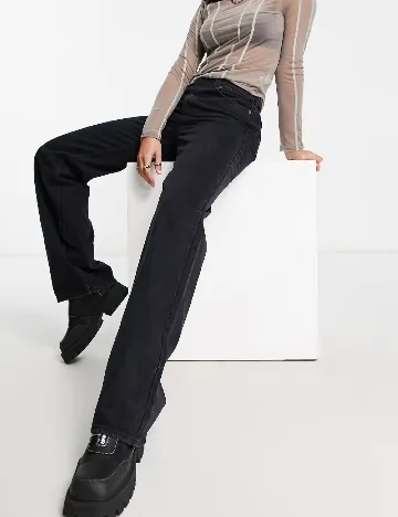 Blugi ASOS, negru Negru