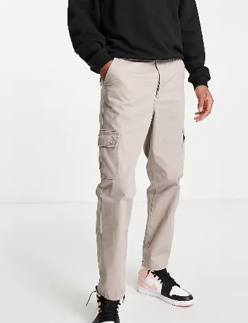 Pantaloni ASOS, roz pudra Roz