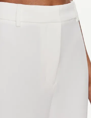 Pantaloni Y.A.S, alb Alb