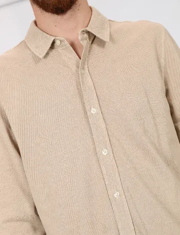 Camasa Pepe Jeans, bej Crem