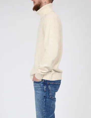 Bluza Pepe Jeans, ecru Alb