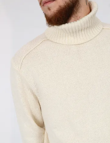 Bluza Pepe Jeans, ecru Alb