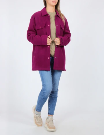 Jacheta Pepe Jeans, magenta Mov
