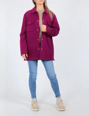 Jacheta Pepe Jeans, magenta Mov