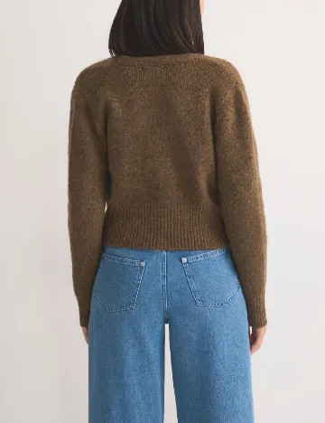 Cardigan Reserved, maro Maro
