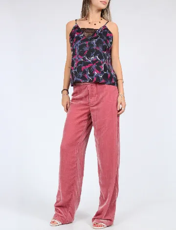 Pantaloni Pepe Jeans, roz Roz