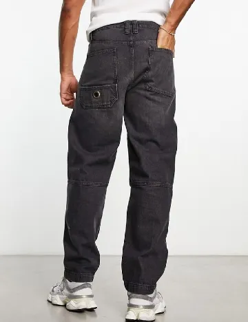 Blugi ASOS, gri Gri