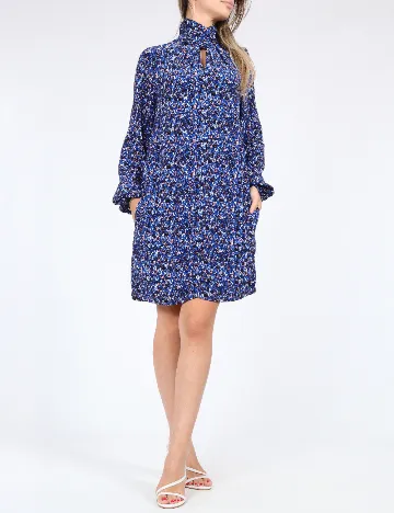 Rochie scurta Pepe Jeans, albastru Albastru