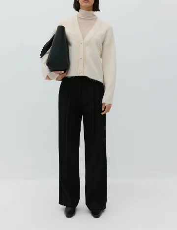 Cardigan Reserved, crem Crem