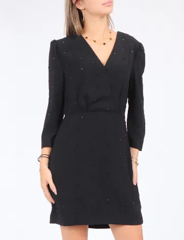 Rochie scurta Pepe Jeans, negru Negru
