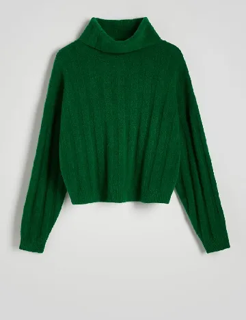 Pulover Reserved, verde Verde