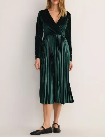 Rochie medie Reserved, verde Verde