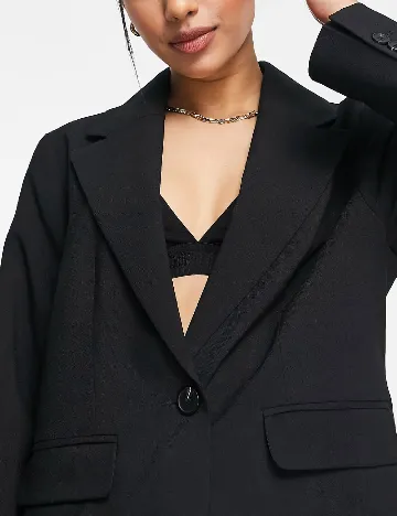 Sacou Top Shop, negru Negru