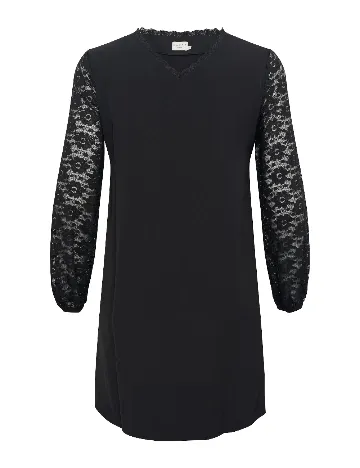 Rochie scurta Kaffe Curve, negru Negru