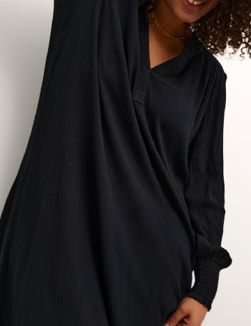 Rochie lunga Kaffe Curve, negru