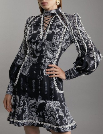 Rochie scurta Karen Millen, negru