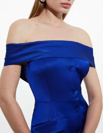 Rochie medie Karen Millen, albastru Albastru