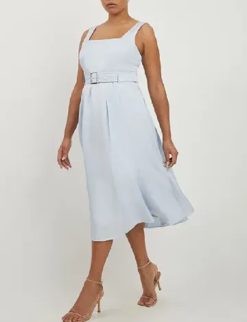 Rochie medie Karen Millen Plus Size, albastru Albastru