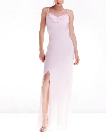 Rochie lunga Karen Millen, roz