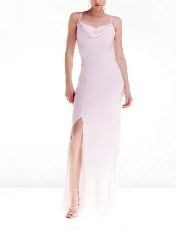 Rochie lunga Karen Millen, roz Roz
