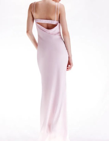Rochie lunga Karen Millen, roz