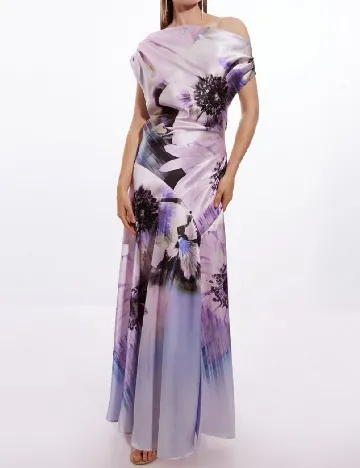 Rochie lunga Karen Millen, floral Floral print