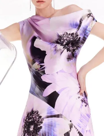 Rochie lunga Karen Millen, floral Floral print