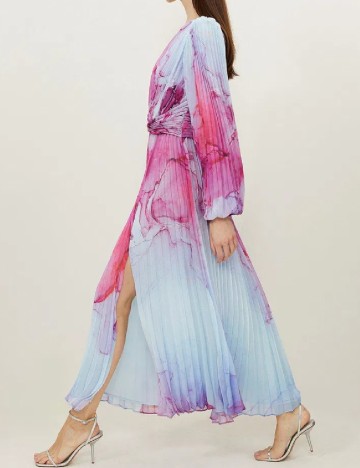 Rochie lunga Karen Millen, mix culori