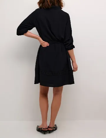 Rochie scurta Kaffe, negru Negru