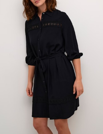 Rochie scurta Kaffe, negru