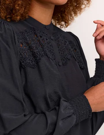 Rochie scurta Culture, negru Negru