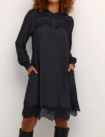 Rochie scurta Culture, negru Negru