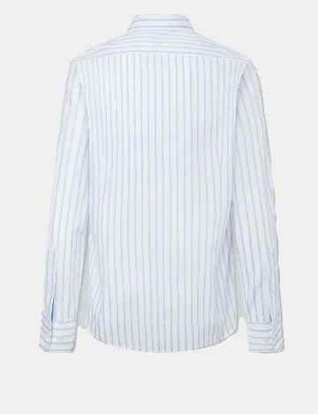 Camasa HACKETT, alb/albastru Alb