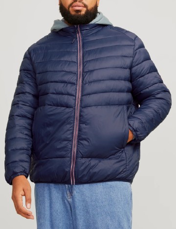 Geaca Jack&Jones Plus Size Men, bleumarin