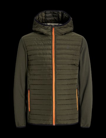 Geaca Jack&Jones Plus Size Men, verde